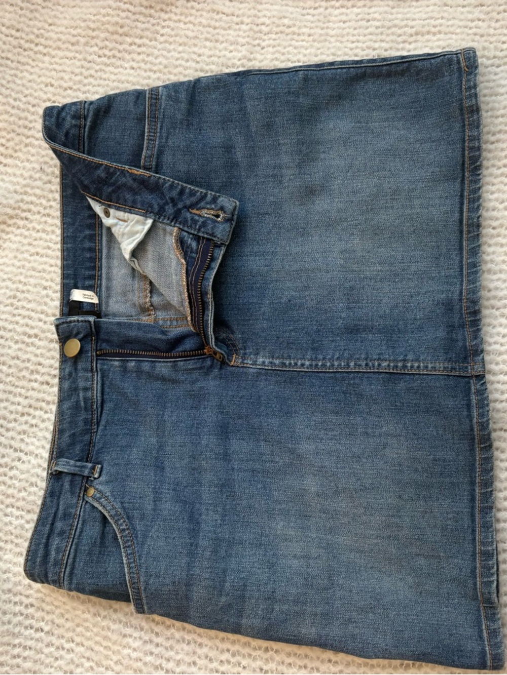H&M Blue Denim Mini Skirt - Picture 3 of 8